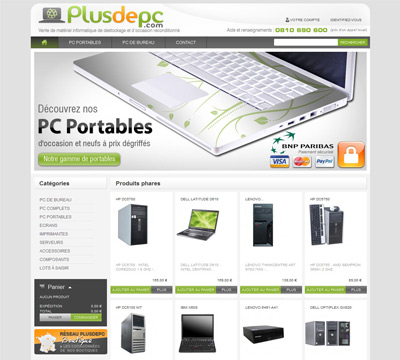 E-commerce Prestashop