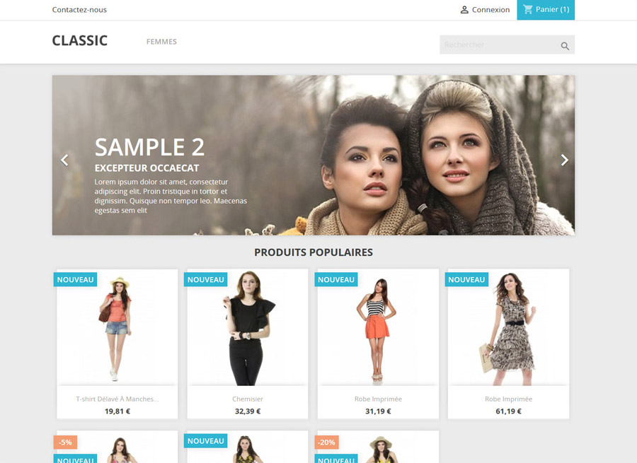 Images Prestashop 1.7